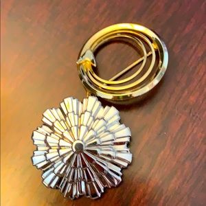 Beautiful vintage scarf pins